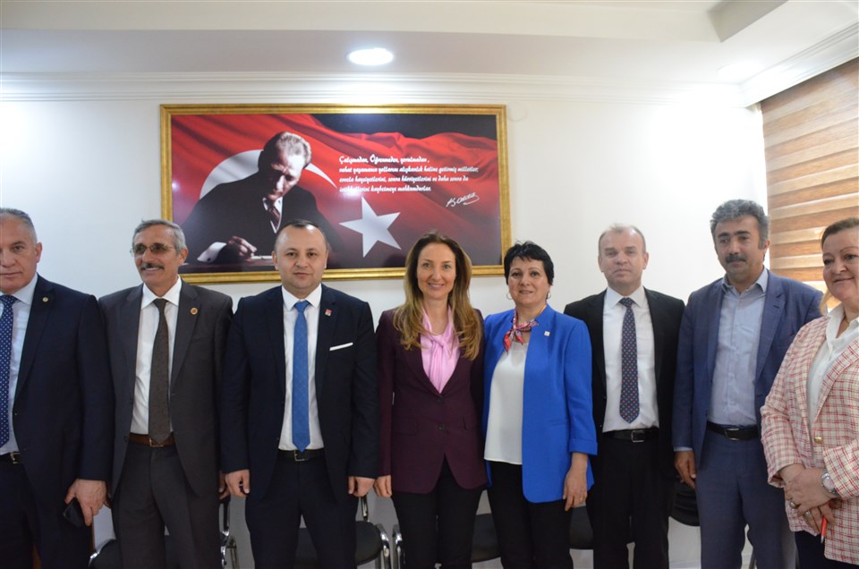 CHP Kadın Kolları Genel Başkanı Aylin Nazlıaka Taşova'da