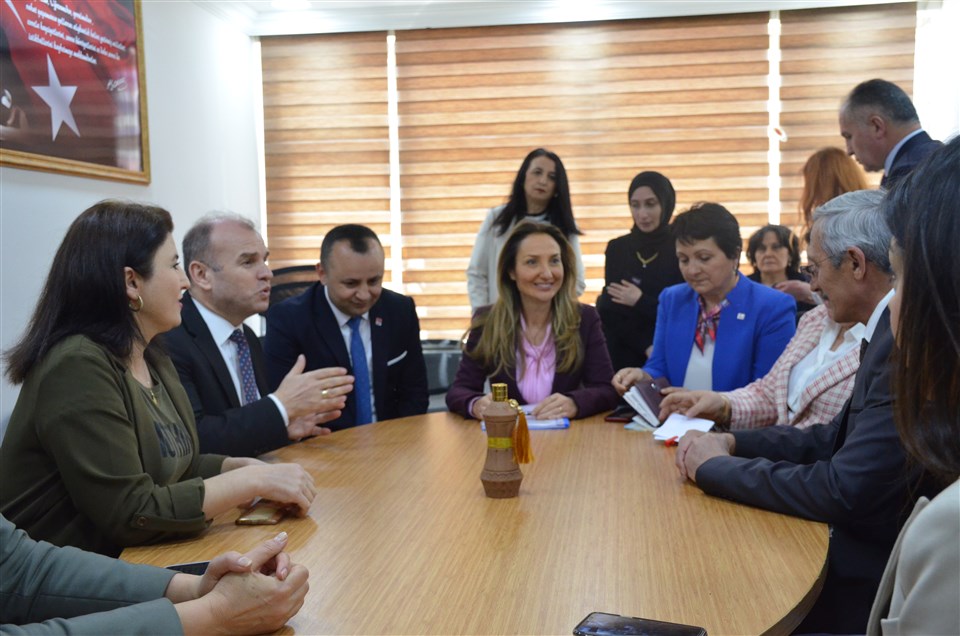 CHP Kadın Kolları Genel Başkanı Aylin Nazlıaka Taşova'da