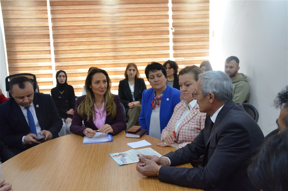 CHP Kadın Kolları Genel Başkanı Aylin Nazlıaka Taşova'da