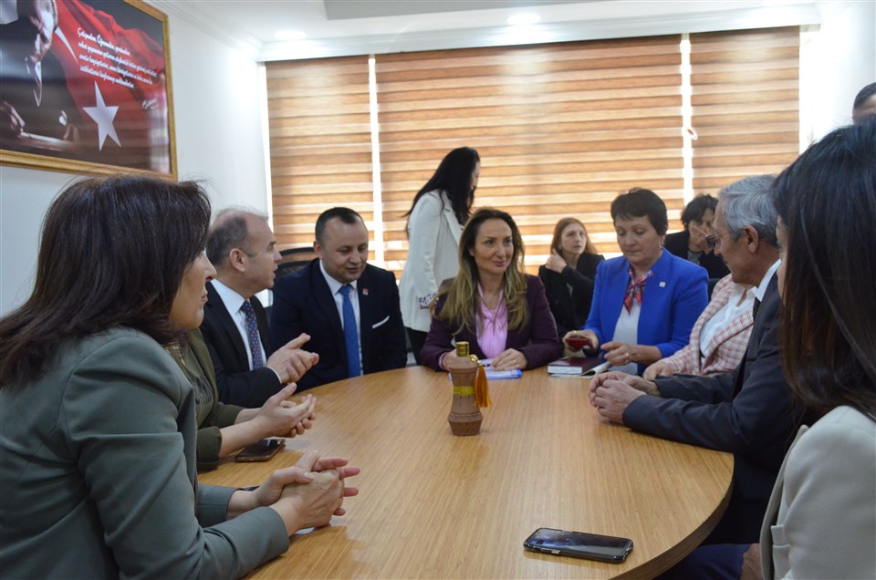 CHP Kadın Kolları Genel Başkanı Aylin Nazlıaka Taşova'da