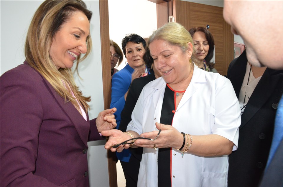 CHP Kadın Kolları Genel Başkanı Aylin Nazlıaka Taşova'da