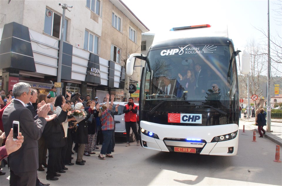 CHP Kadın Kolları Genel Başkanı Aylin Nazlıaka Taşova'da