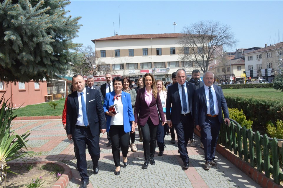 CHP Kadın Kolları Genel Başkanı Aylin Nazlıaka Taşova'da