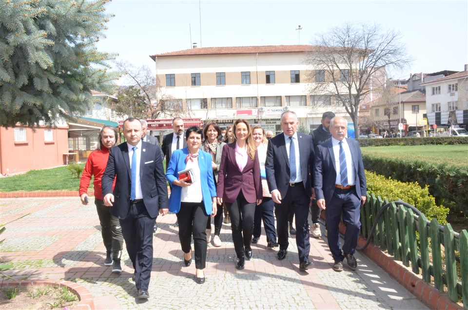 CHP Kadın Kolları Genel Başkanı Aylin Nazlıaka Taşova'da