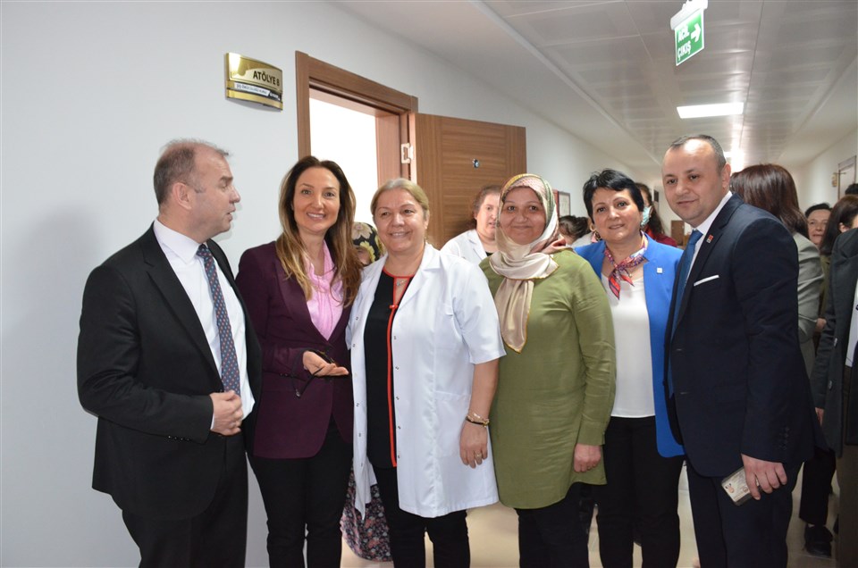 CHP Kadın Kolları Genel Başkanı Aylin Nazlıaka Taşova'da