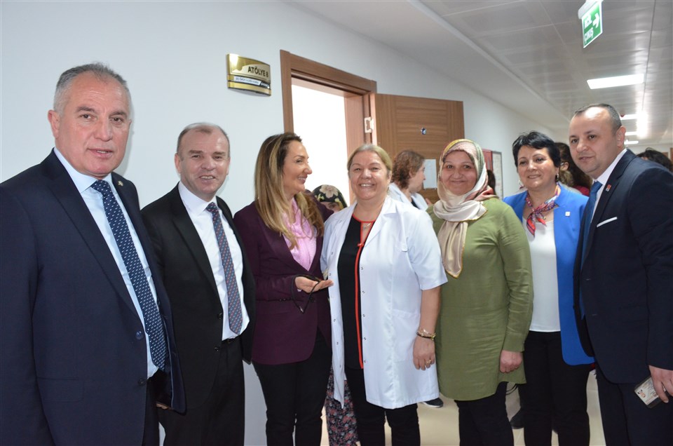 CHP Kadın Kolları Genel Başkanı Aylin Nazlıaka Taşova'da