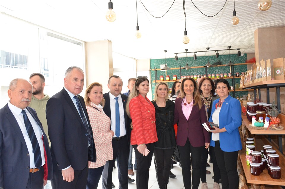 CHP Kadın Kolları Genel Başkanı Aylin Nazlıaka Taşova'da