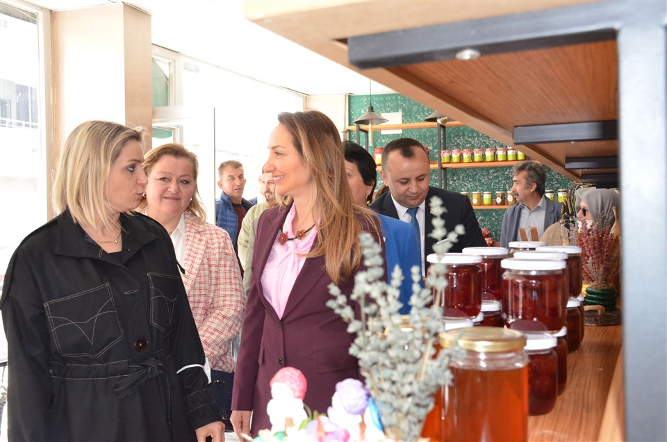 CHP Kadın Kolları Genel Başkanı Aylin Nazlıaka Taşova'da