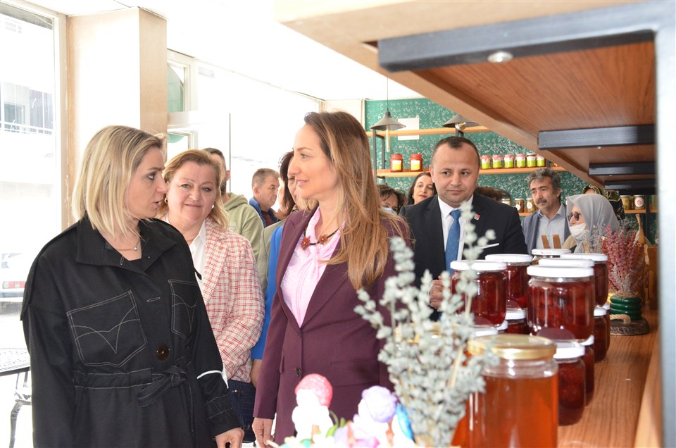 CHP Kadın Kolları Genel Başkanı Aylin Nazlıaka Taşova'da