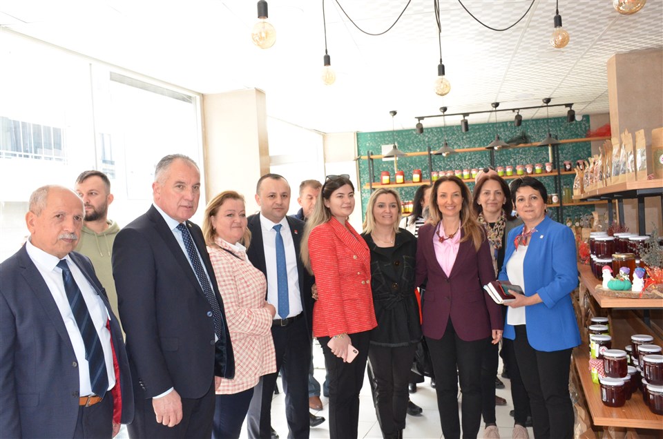 CHP Kadın Kolları Genel Başkanı Aylin Nazlıaka Taşova'da