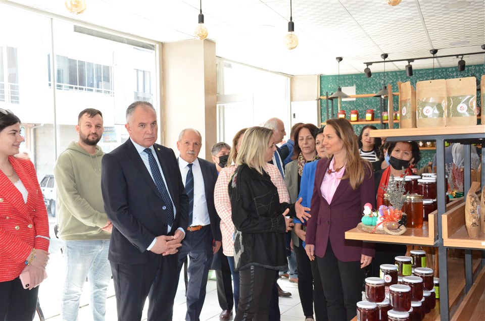 CHP Kadın Kolları Genel Başkanı Aylin Nazlıaka Taşova'da