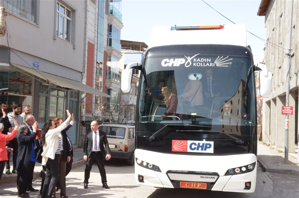 CHP Kadın Kolları Genel Başkanı Aylin Nazlıaka Taşova'da