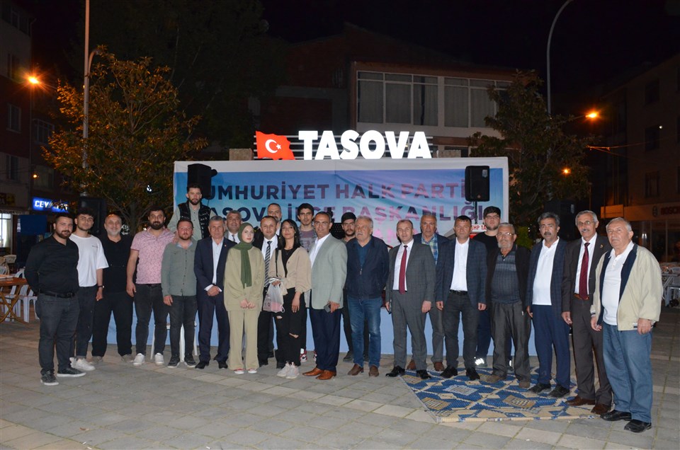 CHP Taşova İlçe Başkanlığı İftar Yemeği