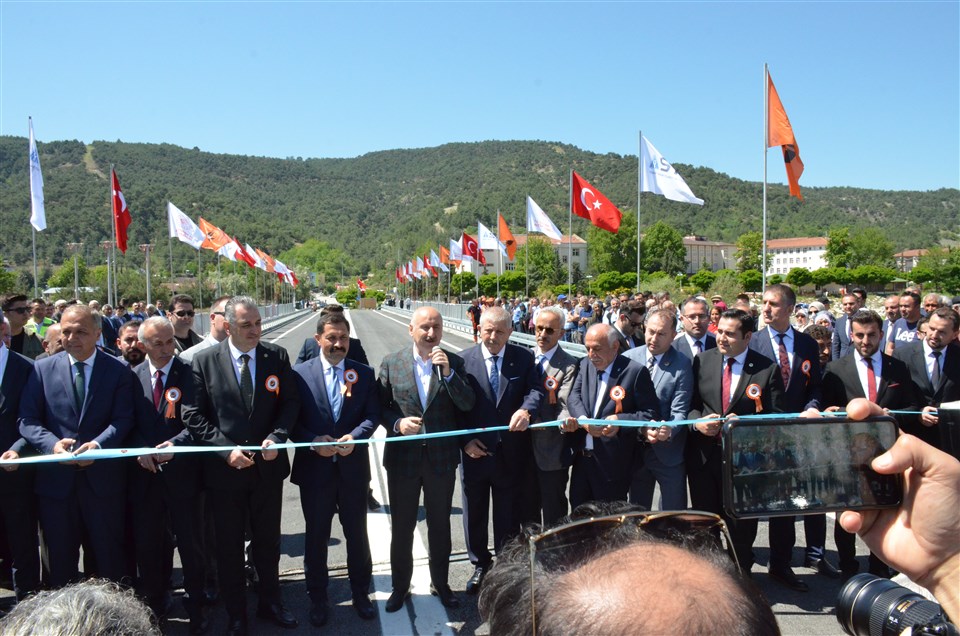  Sanayi Köprüsü Düzenlenen Törenle Açıldı.