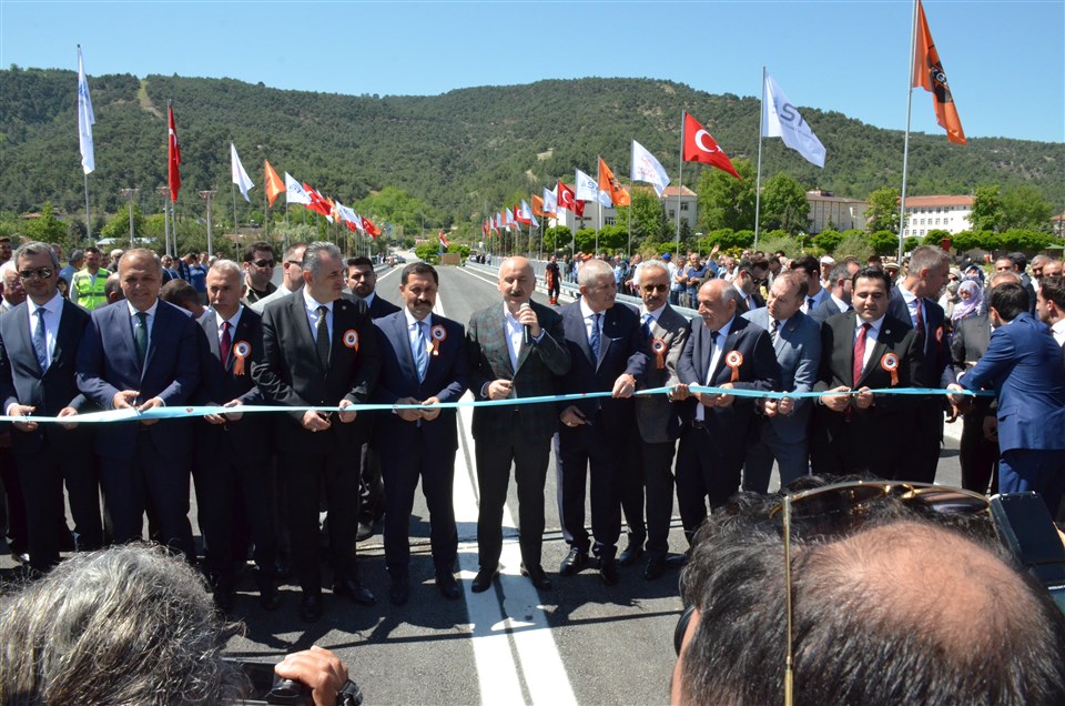  Sanayi Köprüsü Düzenlenen Törenle Açıldı.