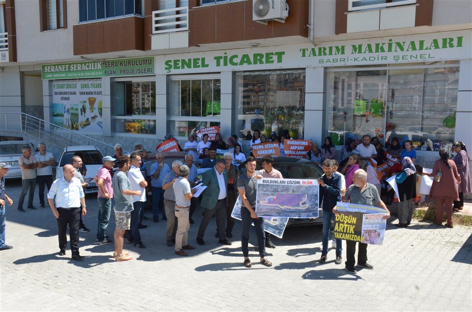 Çambükü Köyü Basın Açıklaması Yaptı