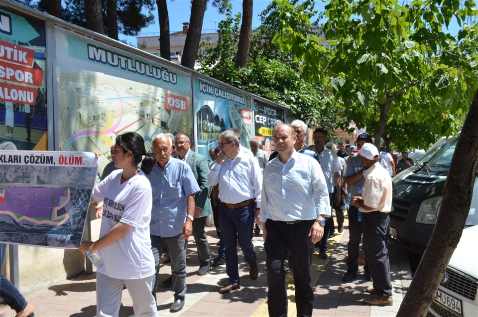 Çambükü Köyü Basın Açıklaması Yaptı