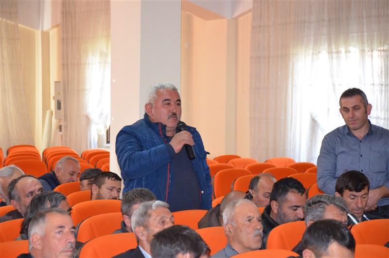 Çiftçilere Yönelik Bilgilendirme Toplantısı Düzenlendi