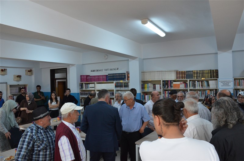 Eğitimci-Yazar Recep Seyhan’ın İsmi Görev Yaptığı Okulda Açılan Kütüphanede Yaşatılacak