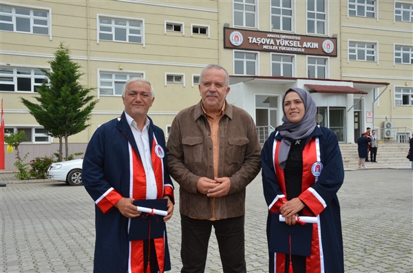 Taşova Yüksel Akın MYO’da Mezuniyet Heyecanı
