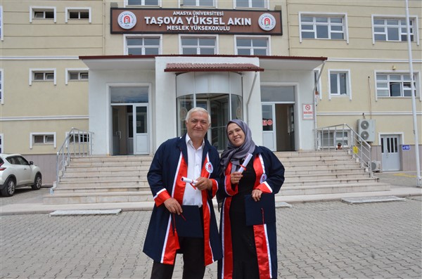 Taşova Yüksel Akın MYO’da Mezuniyet Heyecanı