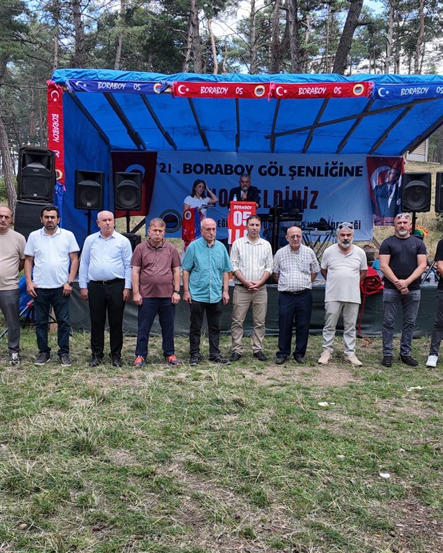 Taşova’nın Turizm Göz Bebeği Boraboy’da 21. Şenlik Coşkusu