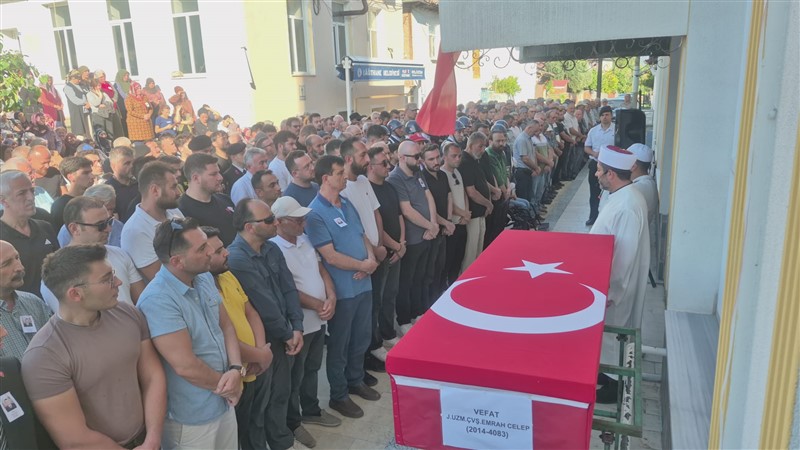 Jandarma Uzman Çavuş Emrah Celep Son Yolculuğuna Uğurlandı