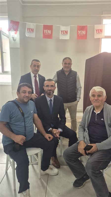 Taşova Yeni Parti’de Ömer Sayan İlçe Başkanı Seçildi