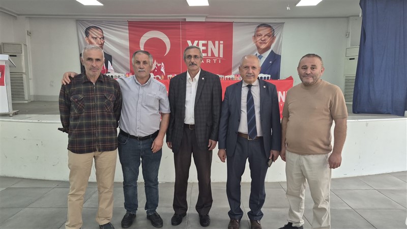 Taşova Yeni Parti’de Ömer Sayan İlçe Başkanı Seçildi