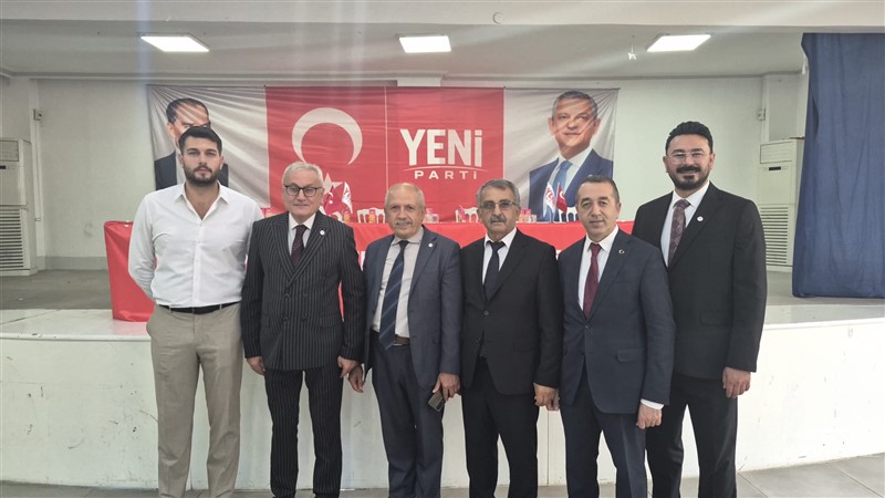 Taşova Yeni Parti’de Ömer Sayan İlçe Başkanı Seçildi