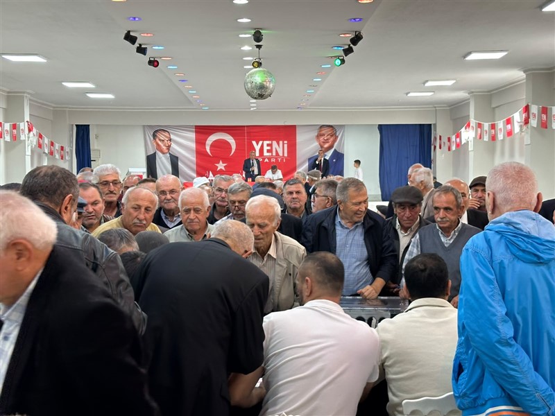 Taşova Yeni Parti’de Ömer Sayan İlçe Başkanı Seçildi