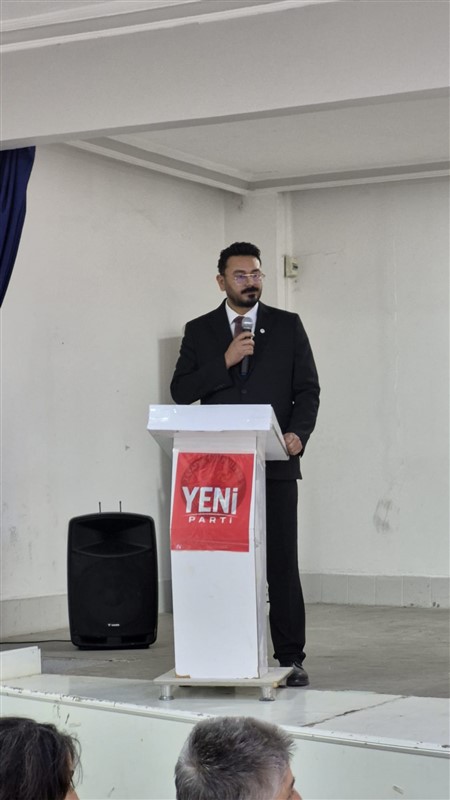 Taşova Yeni Parti’de Ömer Sayan İlçe Başkanı Seçildi