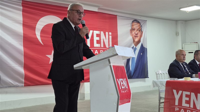 Taşova Yeni Parti’de Ömer Sayan İlçe Başkanı Seçildi