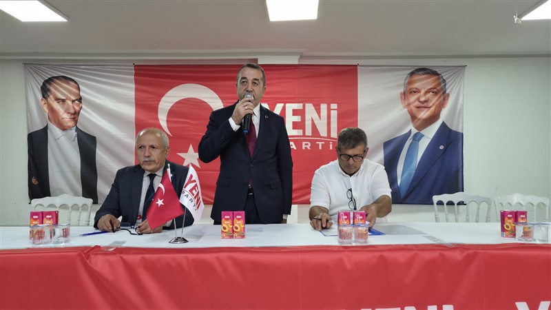 Taşova Yeni Parti’de Ömer Sayan İlçe Başkanı Seçildi