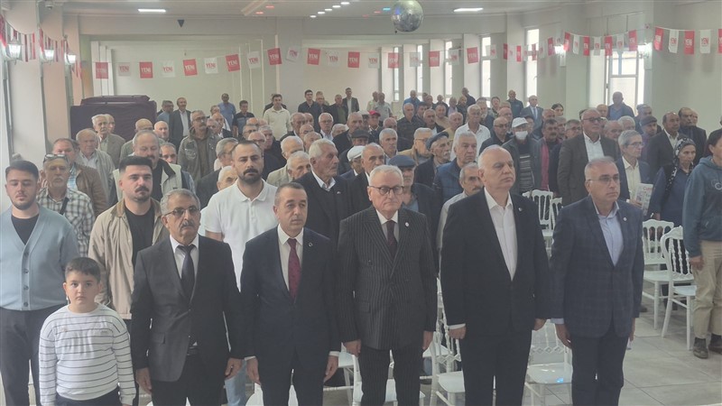 Taşova Yeni Parti’de Ömer Sayan İlçe Başkanı Seçildi