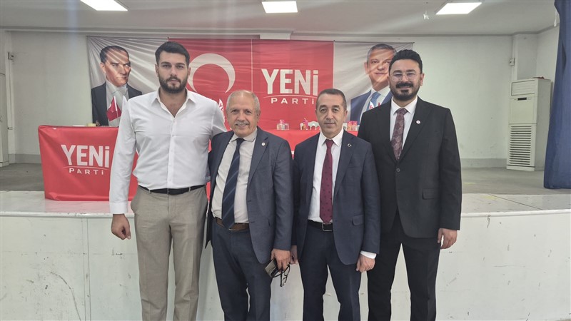 Taşova Yeni Parti’de Ömer Sayan İlçe Başkanı Seçildi