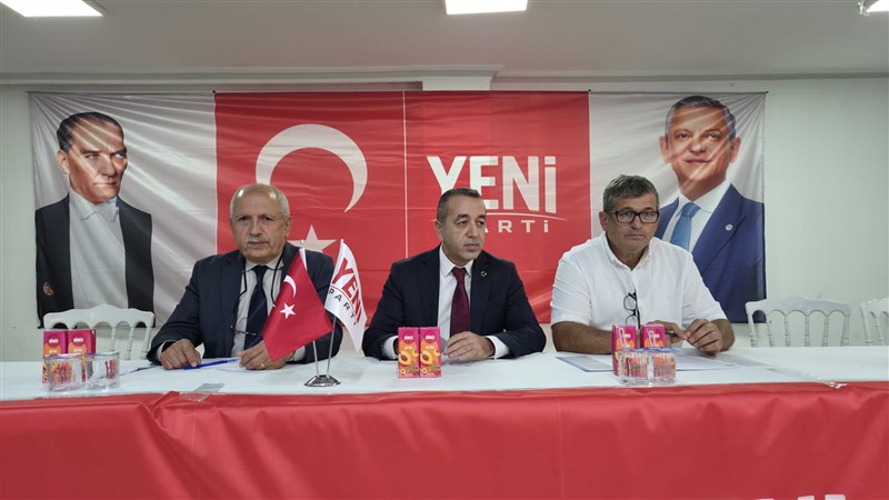 Taşova Yeni Parti’de Ömer Sayan İlçe Başkanı Seçildi