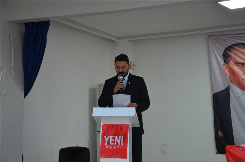 Taşova Yeni Parti’de Ömer Sayan İlçe Başkanı Seçildi
