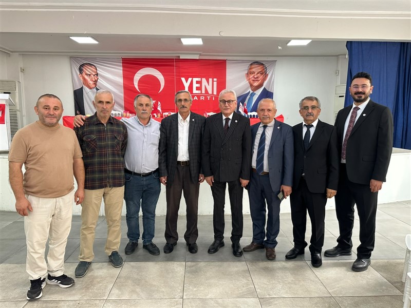 Taşova Yeni Parti’de Ömer Sayan İlçe Başkanı Seçildi