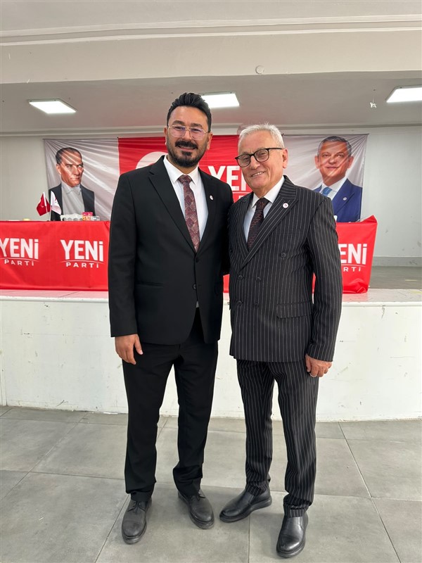 Taşova Yeni Parti’de Ömer Sayan İlçe Başkanı Seçildi