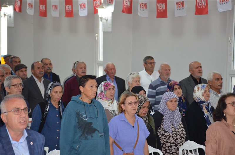 Taşova Yeni Parti’de Ömer Sayan İlçe Başkanı Seçildi