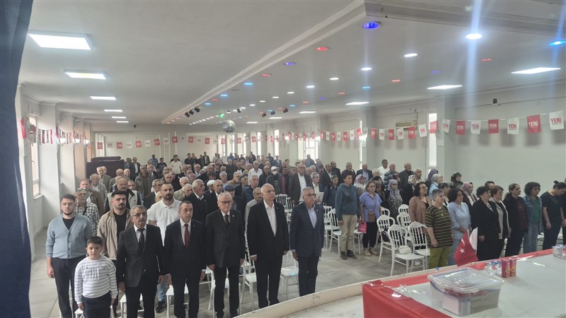 Taşova Yeni Parti’de Ömer Sayan İlçe Başkanı Seçildi