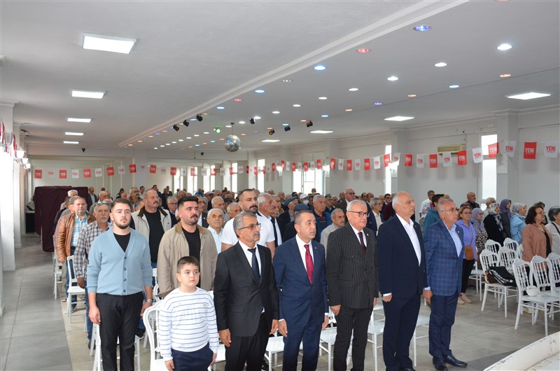 Taşova Yeni Parti’de Ömer Sayan İlçe Başkanı Seçildi