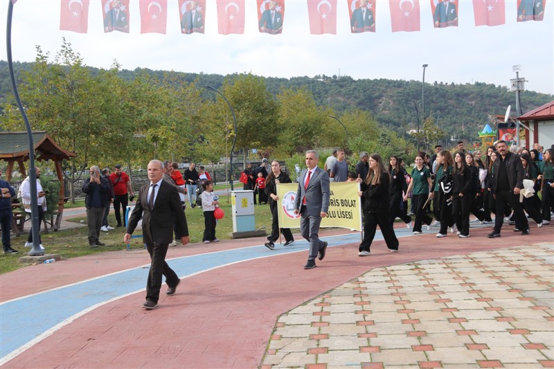 29 Ekim Cumhuriyet Bayramı'nın 103. Yıl Dönümü İlçemizde Coşkuyla Kutlandı