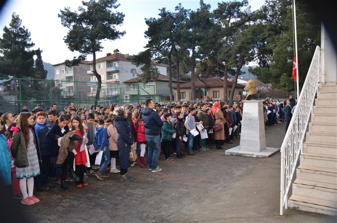 Taşova'da Karne Töreni Düzenlendi