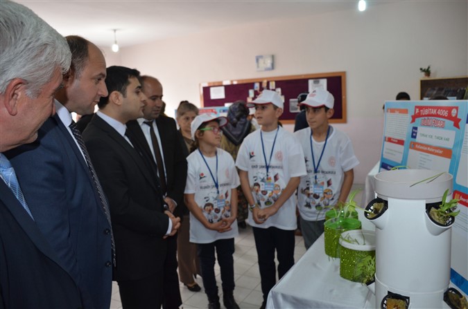 Uluköy'de Bilim Fuarı Açıldı