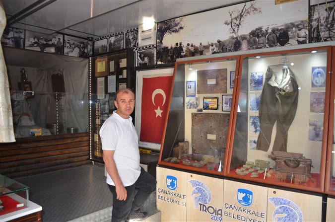 'Çanakkale 1915 Gezici Müzesi' Taşova'da