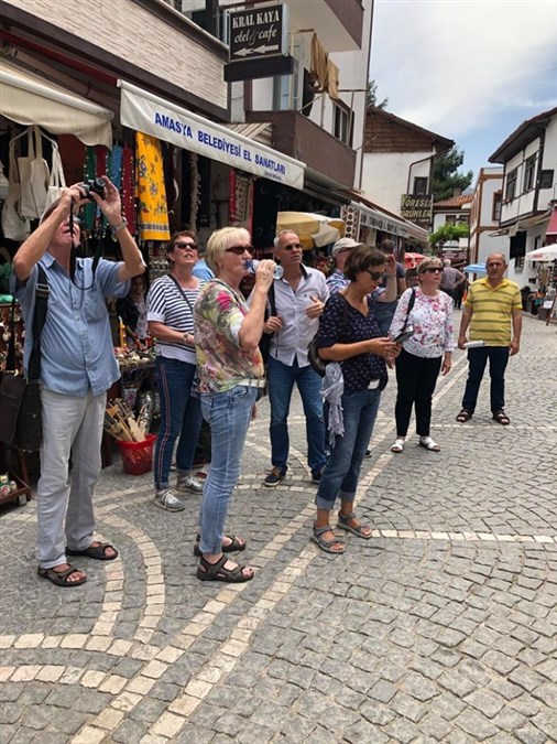 Amasya ve İlçemiz Taşova Alman Turistlere Tanıtıldı