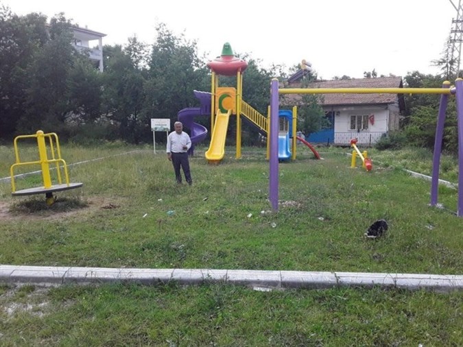 Amasya İl Özel İdare'den Çocuklara Oyun Parkı
