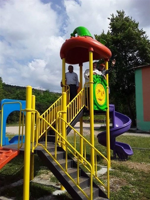 Amasya İl Özel İdare'den Çocuklara Oyun Parkı